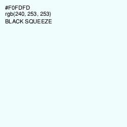#F0FDFD - Black Squeeze Color Image